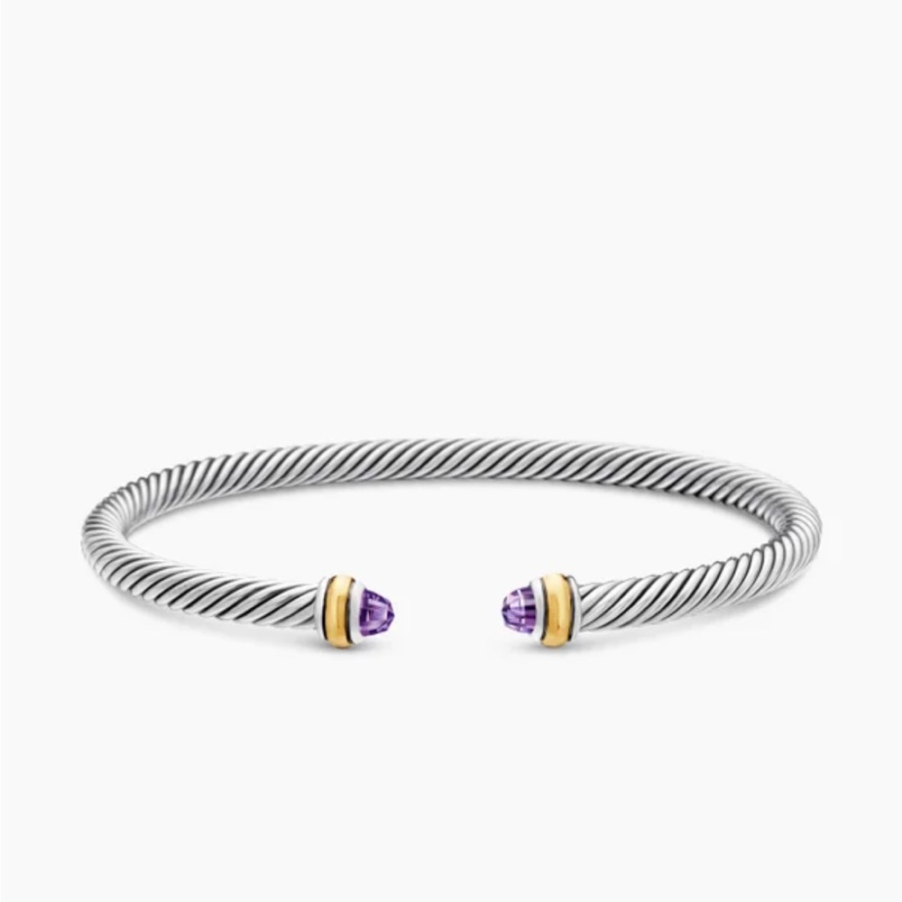 David Yurman Cable Classic 4mm Amethyst